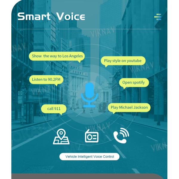 Viknav Car Radio For Jeep Grand Cherokee (2014-2019) 14.4 inch Android 13 Auto Stereo GPS Navigation Wireless Carplay