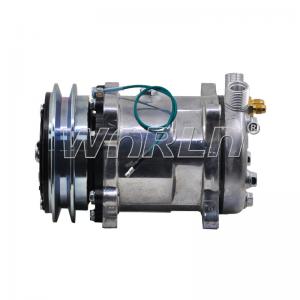 Quality Universal 508 Truck Air Compressor 5H14 1B 24V Air Conditioning Pumps for sale