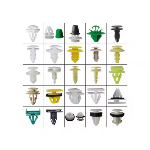 19Pcs Plastic General Car Navigation Audio Tools Bumper Retainer Clips