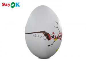 China Easter Decoration Custom Inflatable Products Colourful Inflatable Bird Eggs Shape Balloon on sale