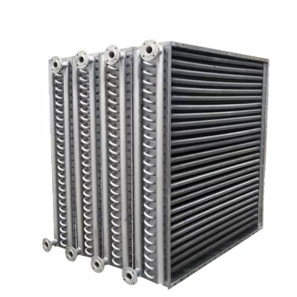 1.0Mpa Finned Heat Exchanger Copper Fin Type Condenser Evaporator D2