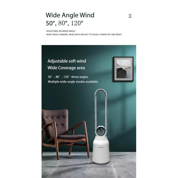 Homefish Luftreiniger Household Air Purifier With Bladeless Purification Fan OEM