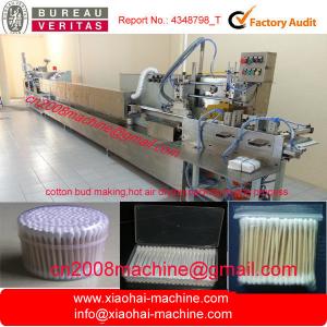 Quality Full automatic cotton buds machine ( bud swab,hot air drying,packing in one step) for sale