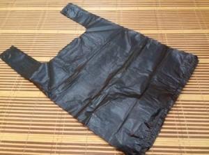 Quality Black Compostable Trash Bags , Compostable Plastic Bags For Supermarket for sale