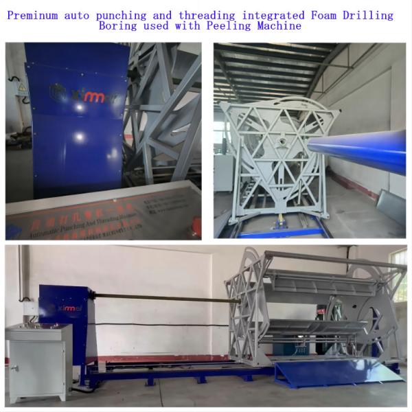 Sponge Diameter 1200-1500mm Foam Drilling Machine