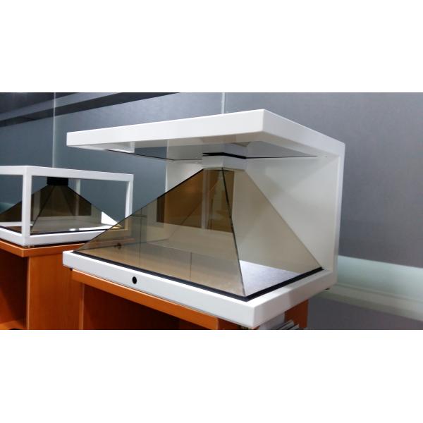 Transparent 3d Holographic Showcase Holographic Projector 50Hz - 60Hz