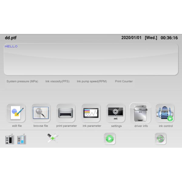 V580 Dot Printing Machine For Manufacture Date And Batch Coding Printing