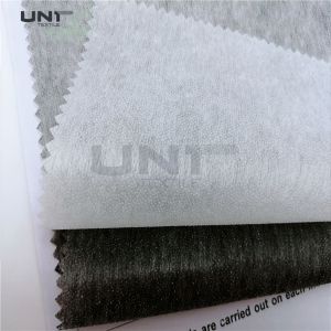 Quality nonwoven interlining Cost-effective 100% Polyester Fusible Thermal Bond Nonwoven Fabric for sale