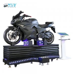 China 3 Dof Motion 9D VR Motorcycle Driving Racing Simulator For Shopping Mall on sale