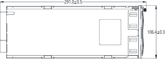 MR483000HG2B-GS 48V 3000W High Efficiency Rectifier Module Hot Swappable Wide Input Range 85 290VAC