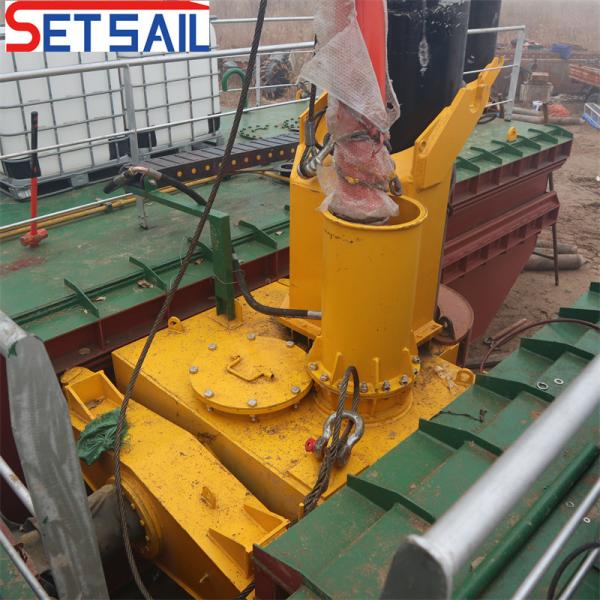Diesel Power Type Cutter Suction Hydrocyclone Set Sail Hydraulic Dredger