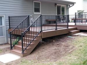 Quality Stainless Cable Metal Stairs Balustrade Balcony Railing Aluminium Fence for sale