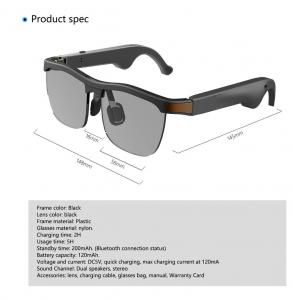 Quality New upgrade 5.0 Technology Chip  Outdoor Sports Glasses 2021  uv - proof waterproof Smart Music Glasses Eyewear Smart Glasses for sale