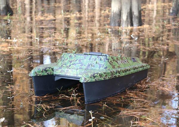 Buy Camouflage carp fishing bait boats , radio controlled bait boat DEVC-308 at wholesale prices