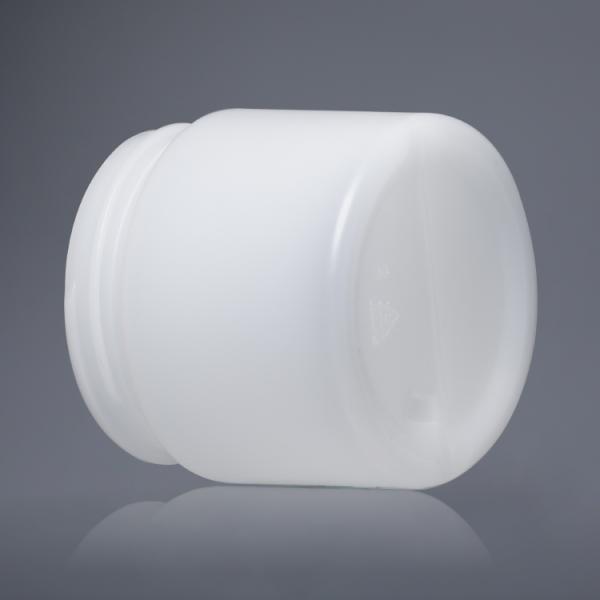 Recycling HDPE 2oz 60ml Plastic Packaging Jars Empty For Skin Care Cream