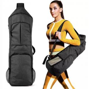 China Durable Full Zip Yoga Backpack Fits 1/2 Inch Thick Yoga Mat Carrying Bag For Women on sale