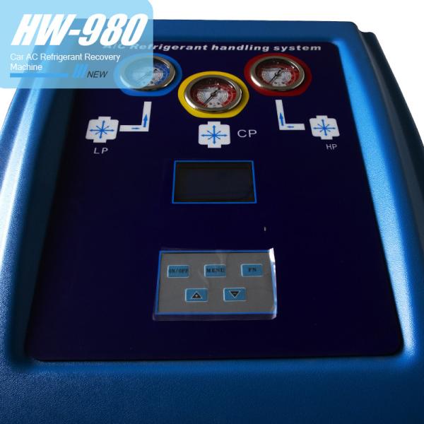 750W AC Gas Charging R134a Automotive AC Recovery Machine With Condenser