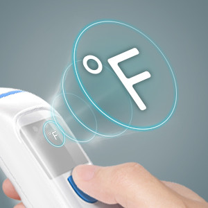Quality 32 Memory Infrared LED Fever Baby IR Body Thermometer for sale