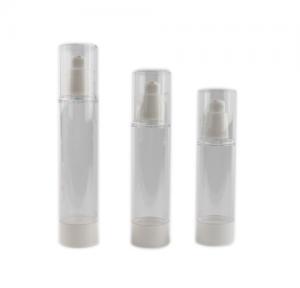 PP Reusable Airless Lotion Pump Bottles , K1301 Nonspill Airless Pump Dispenser