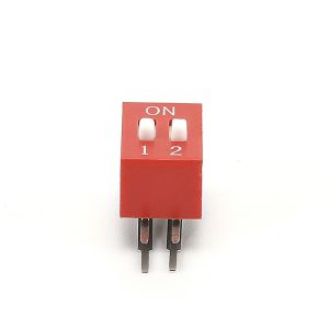Raised Recessed Actuator DA Series SPST Dip Switch 0.1A Current Rating