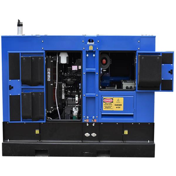 AC Three Phase Diesel Industrial Generator Set with Silent Operation and Water Cooling Syste