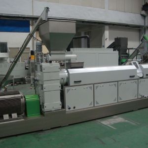 PLC Control Two Stage Extruder System For PVC PE Cross Linking Granulating
