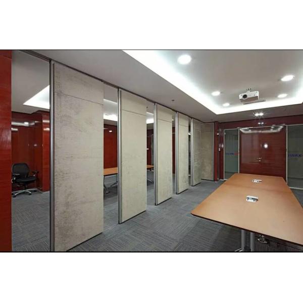 Operable Sound Insulation Collapsible Folding Partition Walls For Training Meeting Room