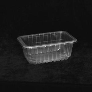 Quality 200 X 140 X 80MM Disposable Fast Food Containers Clear Disposable Fast Food Trays for sale