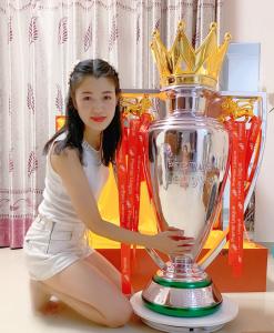 China 390mm Height Premier League Trophy CCC For Football Match on sale
