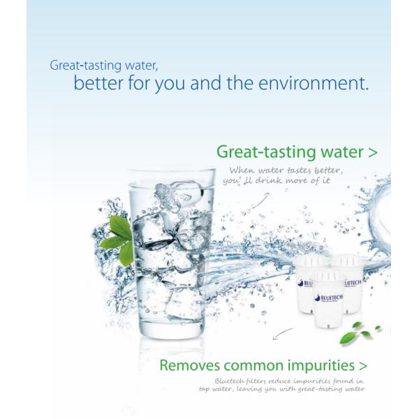 Healthiest Carbon Water Filter Pitcher Cholorine Heavy Metal Limescale Removing