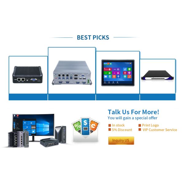 Fanless Industrial Mini PC with Intel N150 Processor Dual Gigabit Ethernet and Zero Noise Cooling