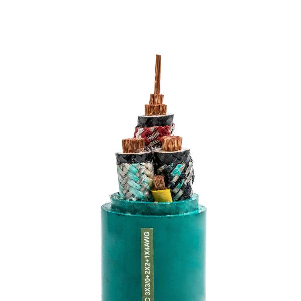 Type КГЭШм Mining Reeling Cable 6х120+1х10+7х2,5-1,14 For Connecting Coal Combines , Mine Mobile Machines Russia Belarus