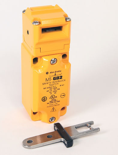USA Allen Bradley 440K-M22AEYL Tongue Interlock MT-GD2 Snap Acting Contacts