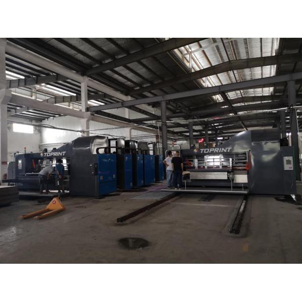850x1950 cutting Automatic Corrugated Flexo Printer Slotter CE Box Making Machine