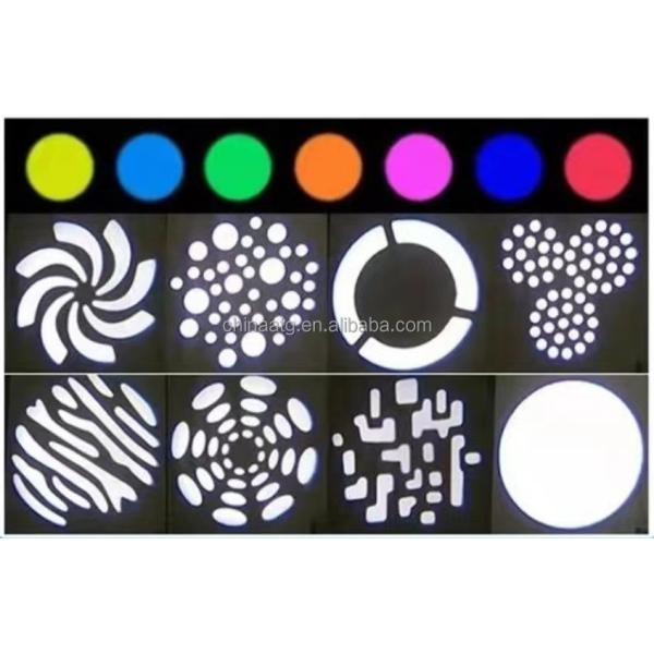 LED Moving Head Light AC100-240V 50-60Hz Input Voltage With 60W RGBW