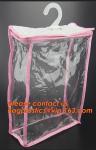 manufacture clear plastic pvc hanger bag with snap,Eco Friendly Transparent