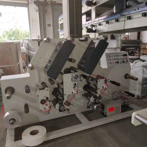 High Speed Flexo Printing Machine for Maximum Efficiency,Printing Color is whitle,Tape, Kraft paper, ink