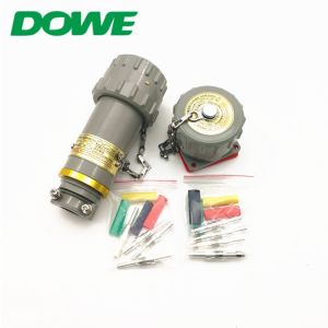 Quality DUWAI BJ-15A Explosion Proof Non Sparking Connector 300A 4pin Fix Mobile Atex for sale
