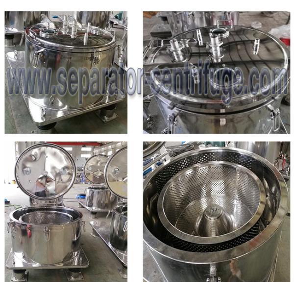 PPTD Ex Proof Basket Centrifuge Machine For Ethanol Cannabis Oil Extraction