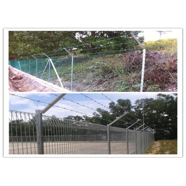 Dia 2.5mm Hot Dip Galvanized Barbed Wire With 4 Points
