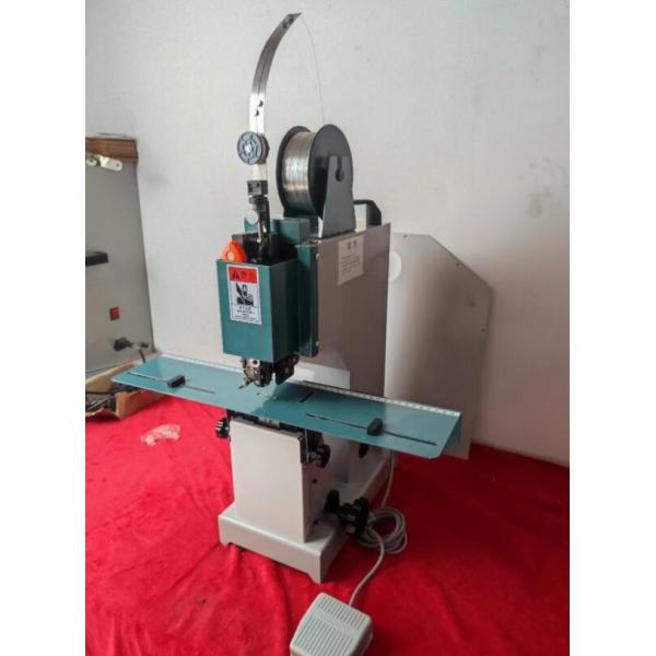 Single Head Book Wire Stitcher Manual Saddle Stitching Stapler Machine