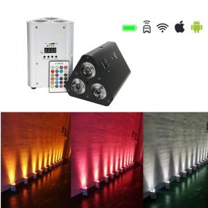 China Rgbaw UV 3x18w Battery Operated Uplighting LED Par Can 6ch/10ch on sale