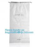 Biodegradable Eco-friendly cotton drawstring poly packaged bag for laundry used