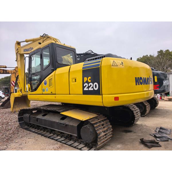 Used Komatsu Pc200-7 Japan 20ton Crawler Excavator High Efficiency Loader Cheap Earth Moving Construction Digging Machines