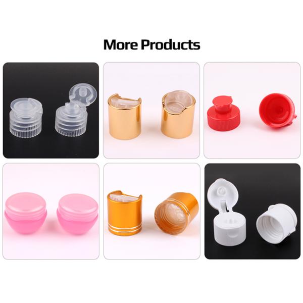 Small Dispensing Disc Top Cap Colorful Liquid Soap Dispenser Non Spill Custom