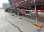 Australian standard steel wire mesh temporary fence comply to AS4687 - 2100mm x