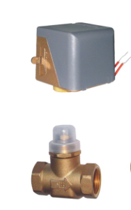 Motorized Fan Coil Unit Valve Two Way Valve Switch Mode With Spring Reset