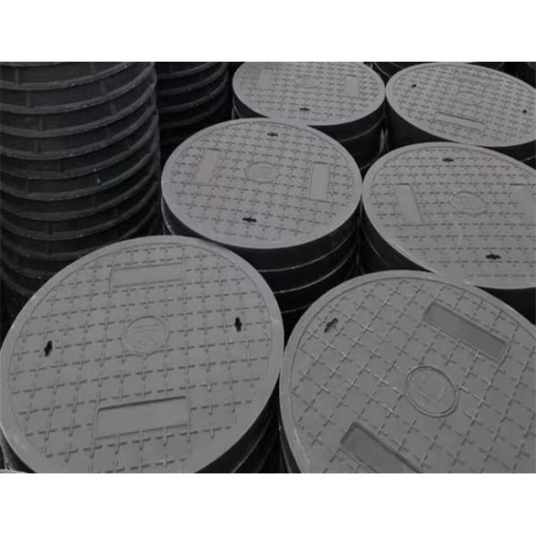 EN124 Standard FRP Manhole Cover Light Weight High Strength Square BMC SMC Fiberglass Manhole Cover
