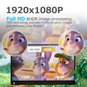 Portable Monitor for Laptop 13.3 Inch,FHD 1080P USB C Travel Monitor External