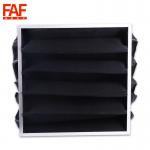 Activated Carbon Pocket Air Filter High Absorbing Black Color With Synthetic